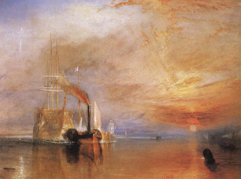 J.M.W. Turner The Fighting Temeraire tugged to her last Berth to be broken up 1838